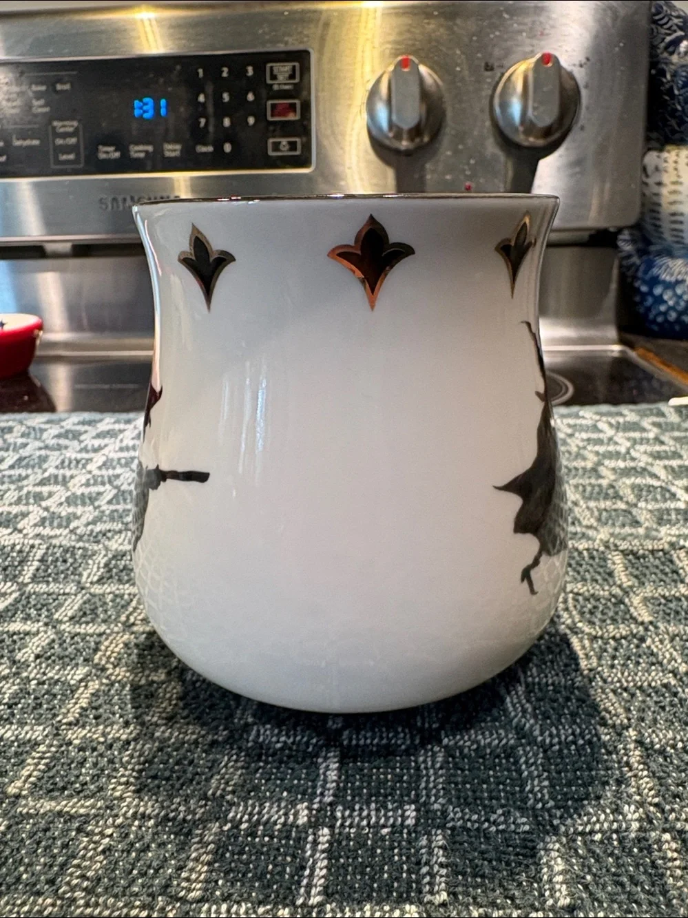 Whimsical Witches Mug White/Black 16oz